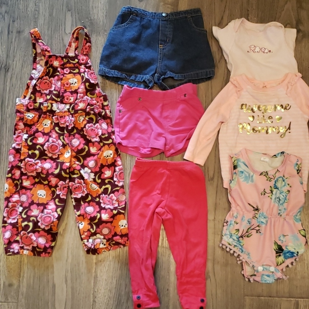 Baby girl clothes lot 12-18 months